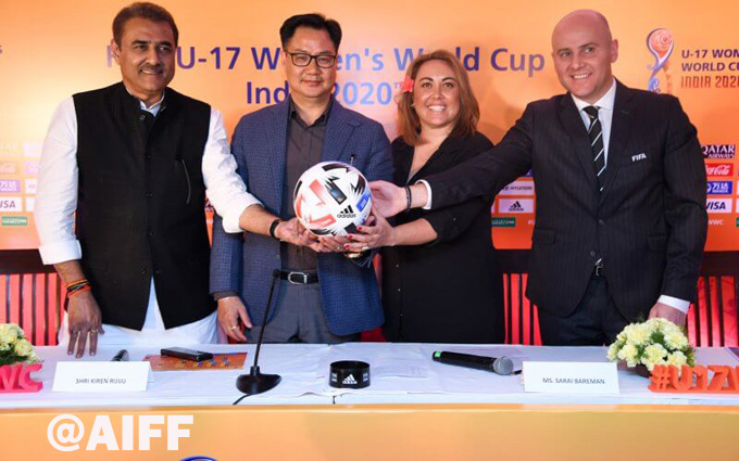 INDIA SET TO HOST U-17 WOMEN'S FIFA WORLD CUP 2020