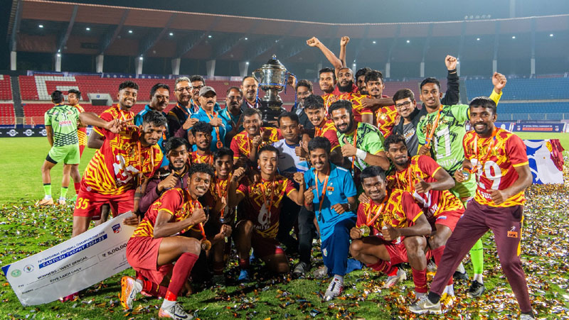 AIFF SANTOSH TROPHY CHAMPIONSHIP 2024-25 SCORE