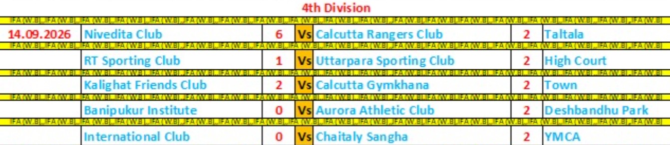 IFA CFL LOWER DIVISION 2026