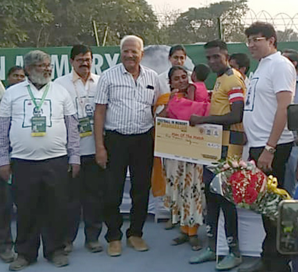 Charity match held in Kolkata to help Radhakrishnan Dhanarajan's family