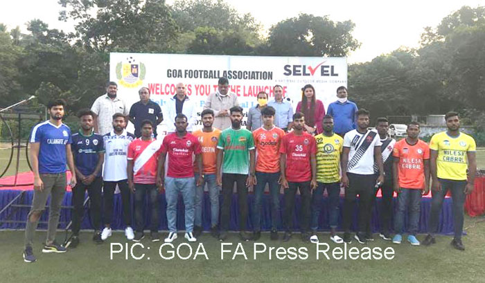 GOA FOOTBALL ASSOCIATION  launch Selvel Goa Professional League 2020-21