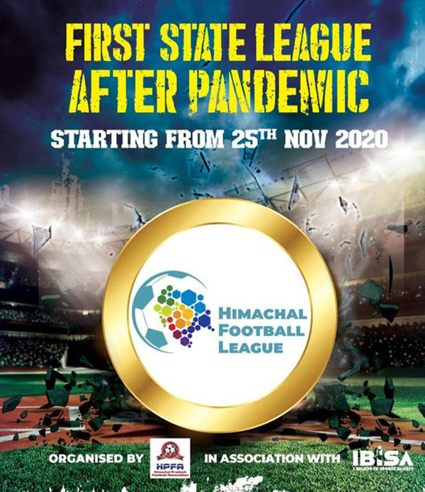 HIMACHAL FOOTBALL LEAGUE TO START FROM 25TH NOVEMBER - 12 TEAMS