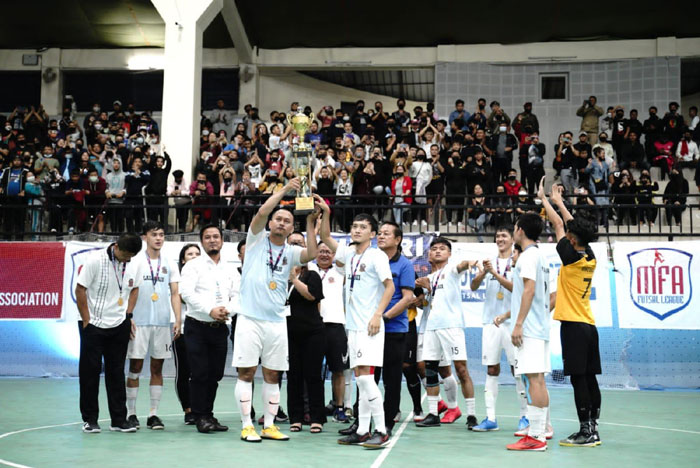 Electric Veng Futsal Club are the champions of Mizoram futsal league 2022: kolkatafootball.com
