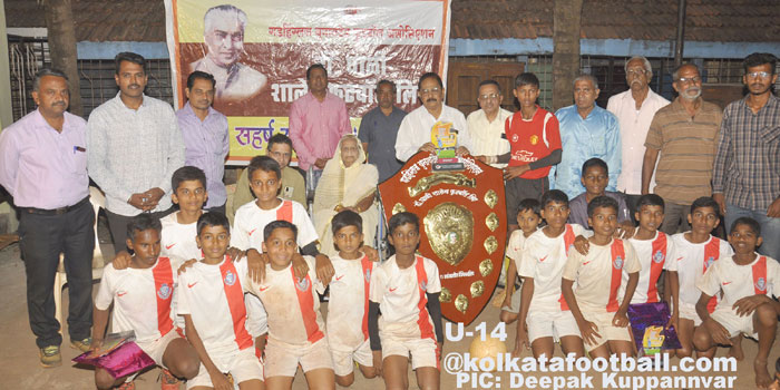 Kolhpur Maharashtra based Gadhinglaj United Football Association completed the 22th edition of Dr. Ghali school football tournament : kolkatafootball.com
